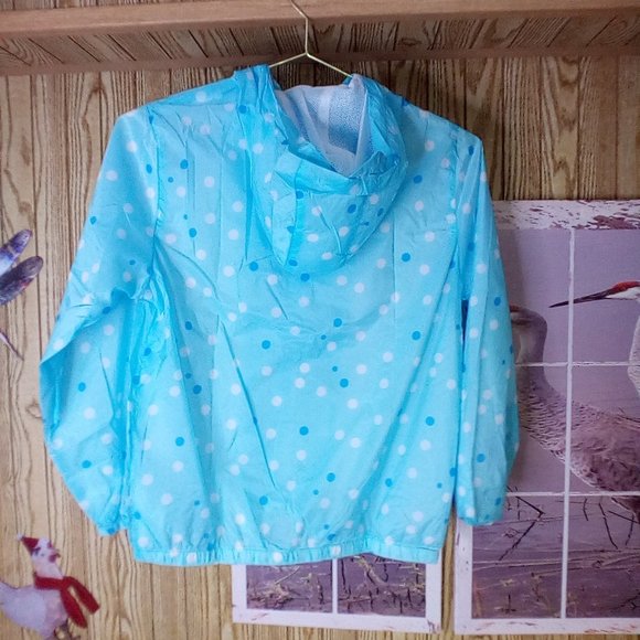 M2C Girls Boys Hooded Lightweight Printed Windbreaker Jacket - Picture 3 of 6